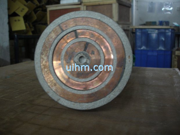 induction shrink fitting wheel