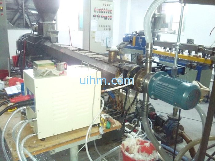 induction brazing shaft by UM-60AB-HF