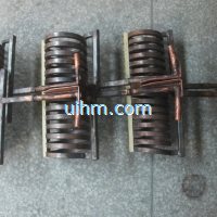 customized helical induction coils for rf induction heaters