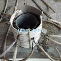 customized  series connection induction coils for shrink fitting aluminum motor frame