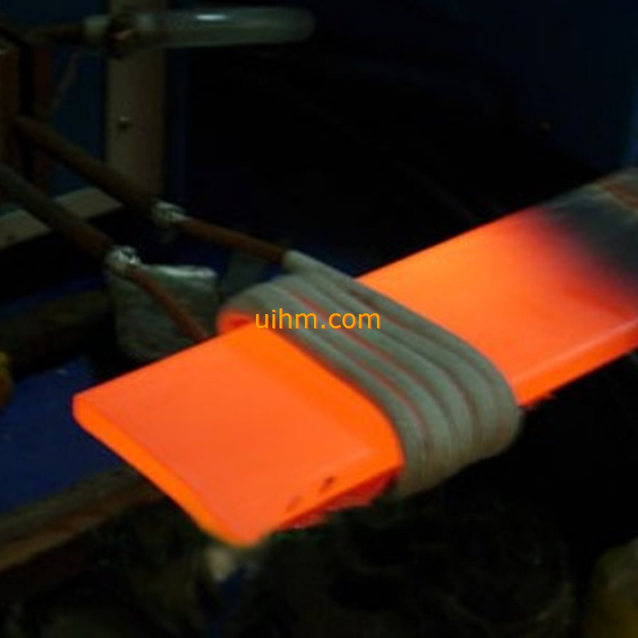 induction tempering copper plate